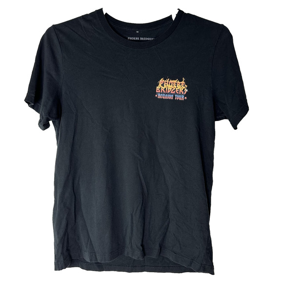 Phoebe Bridgers Shirt Women Large Black Reunion Tour 2021 Band Concert Tee Music - Picture 2 of 5